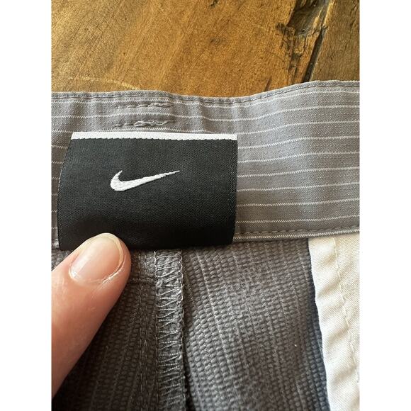 Nike Golf Dri Fit Pants Men’s Size 35 X 32 Striped Athletic Stretch Preppy Club - Picture 7 of 15